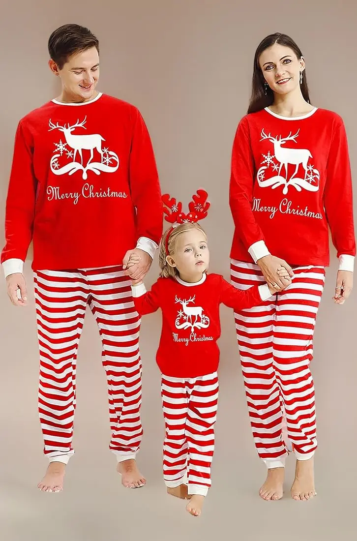 Christmas Pajamas for All Ages From Babies to Grandparents