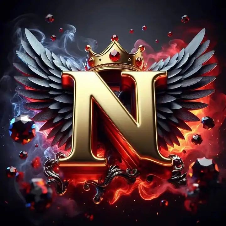 N name black wallpaper