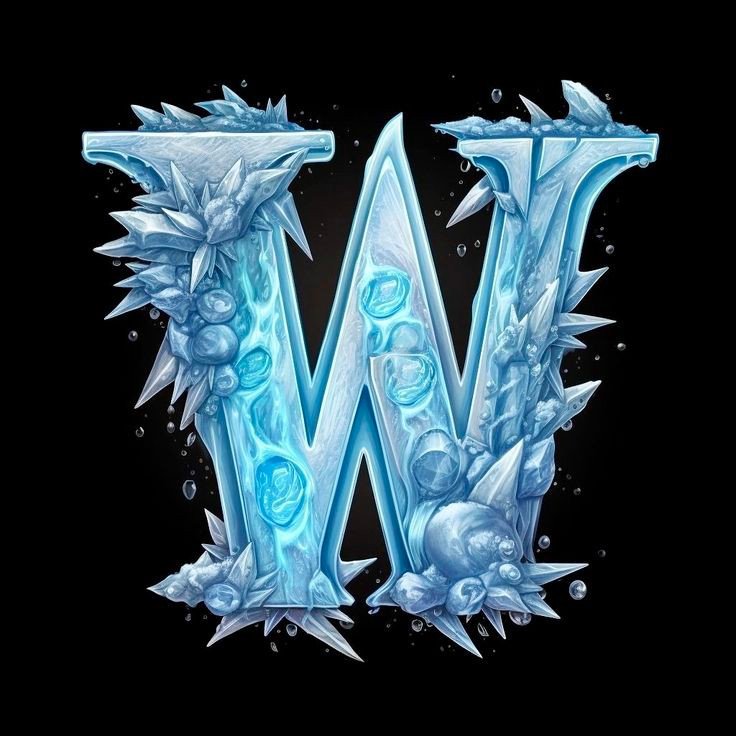 W name dp for whatsapp