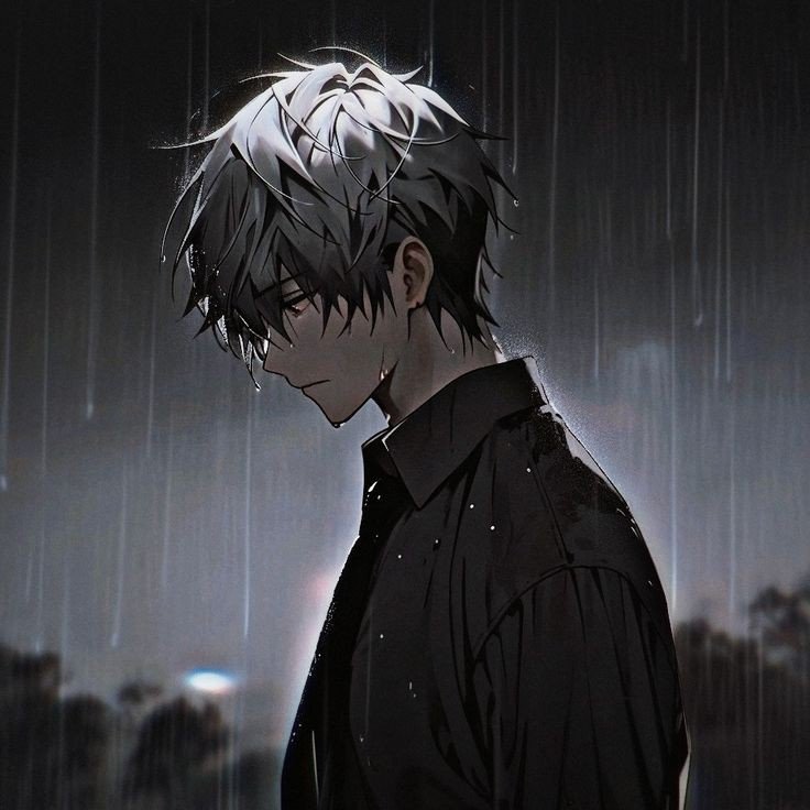 anime sad boy dp hd k