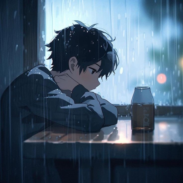 crying sad boy dp anime