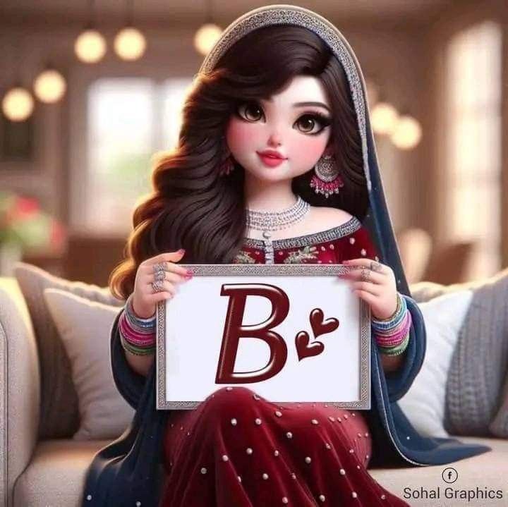 cute b letter dp for whatsapp