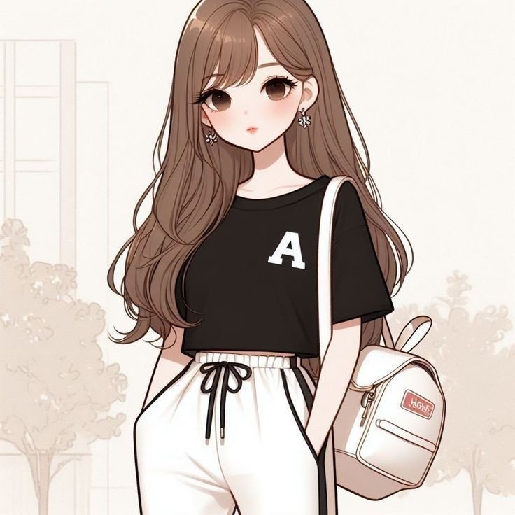 cute dp for instagram black