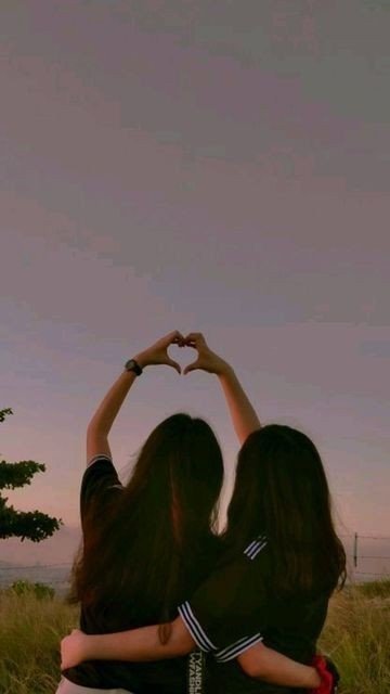 friends dp black background