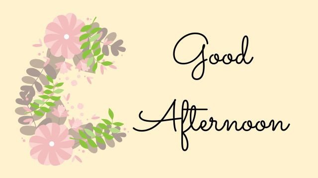 good afternoon photo love