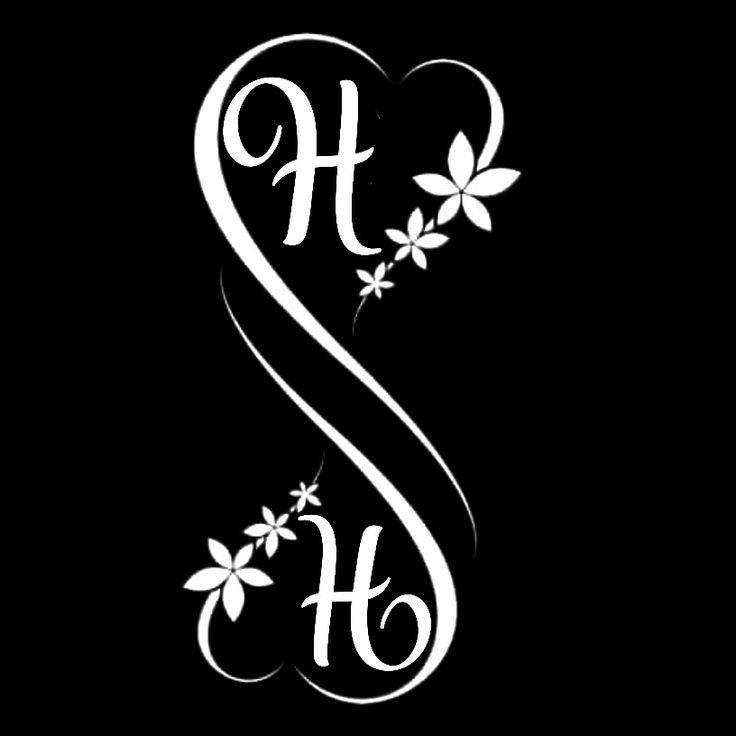 h name dp for whatsapp stylish