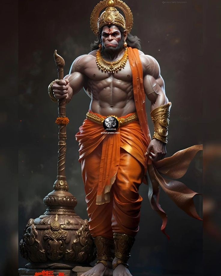 hanuman ji wallpaper black