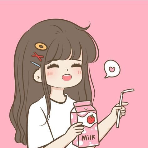 hidden face instagram cartoon dp for girls