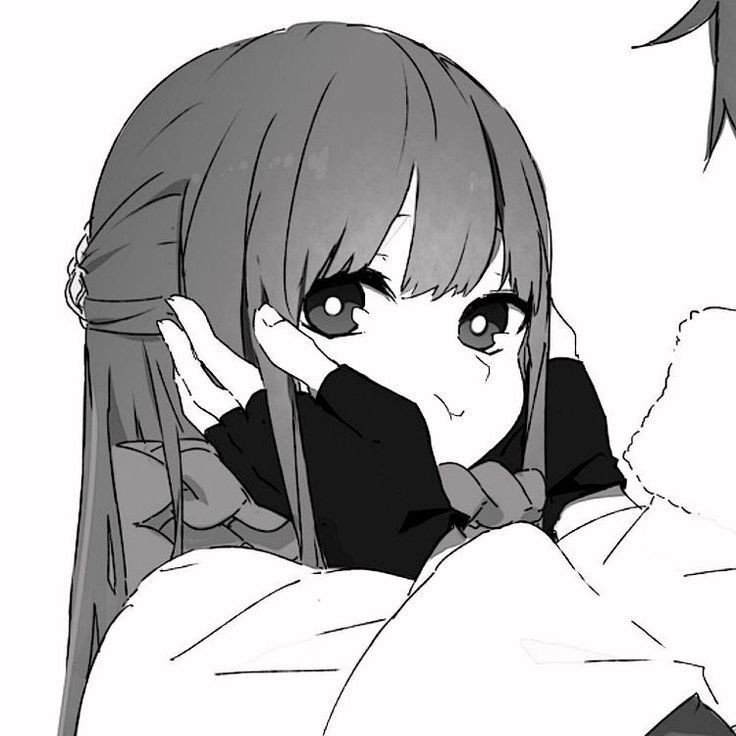 instagram dp for girls cartoon black