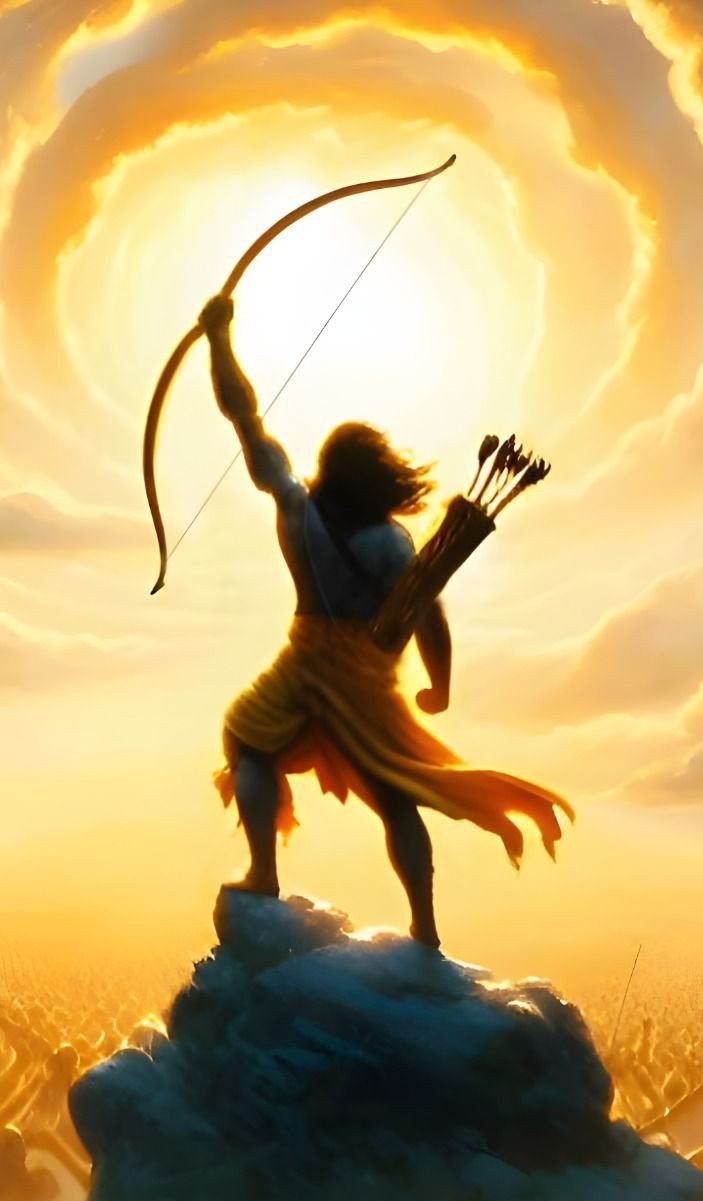 jai shree ram wallpaper black background
