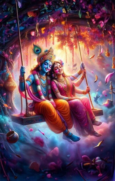 radha krishna images