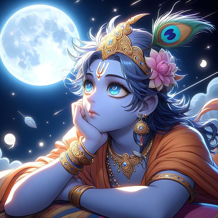 radha krishna wallpaper art