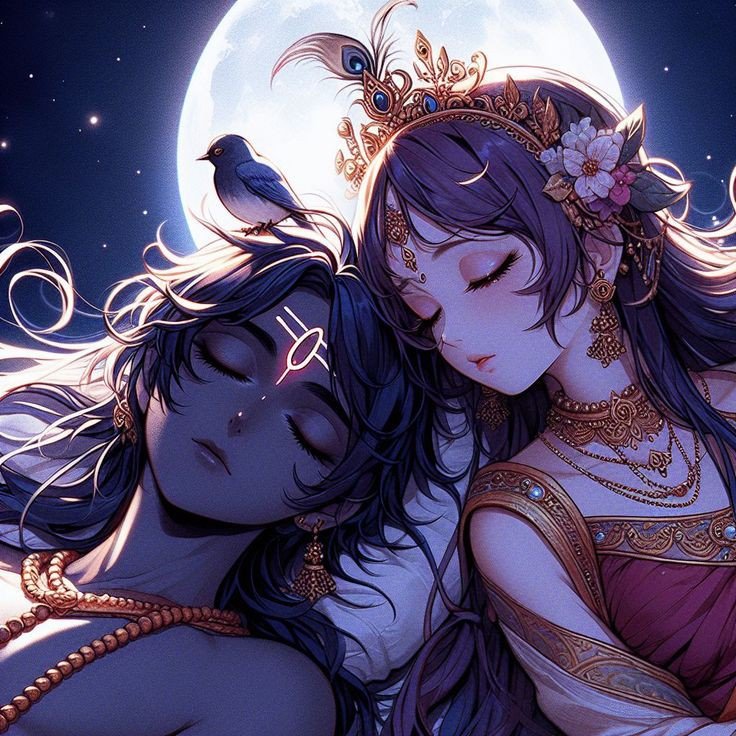radha krishna wallpaper cute
