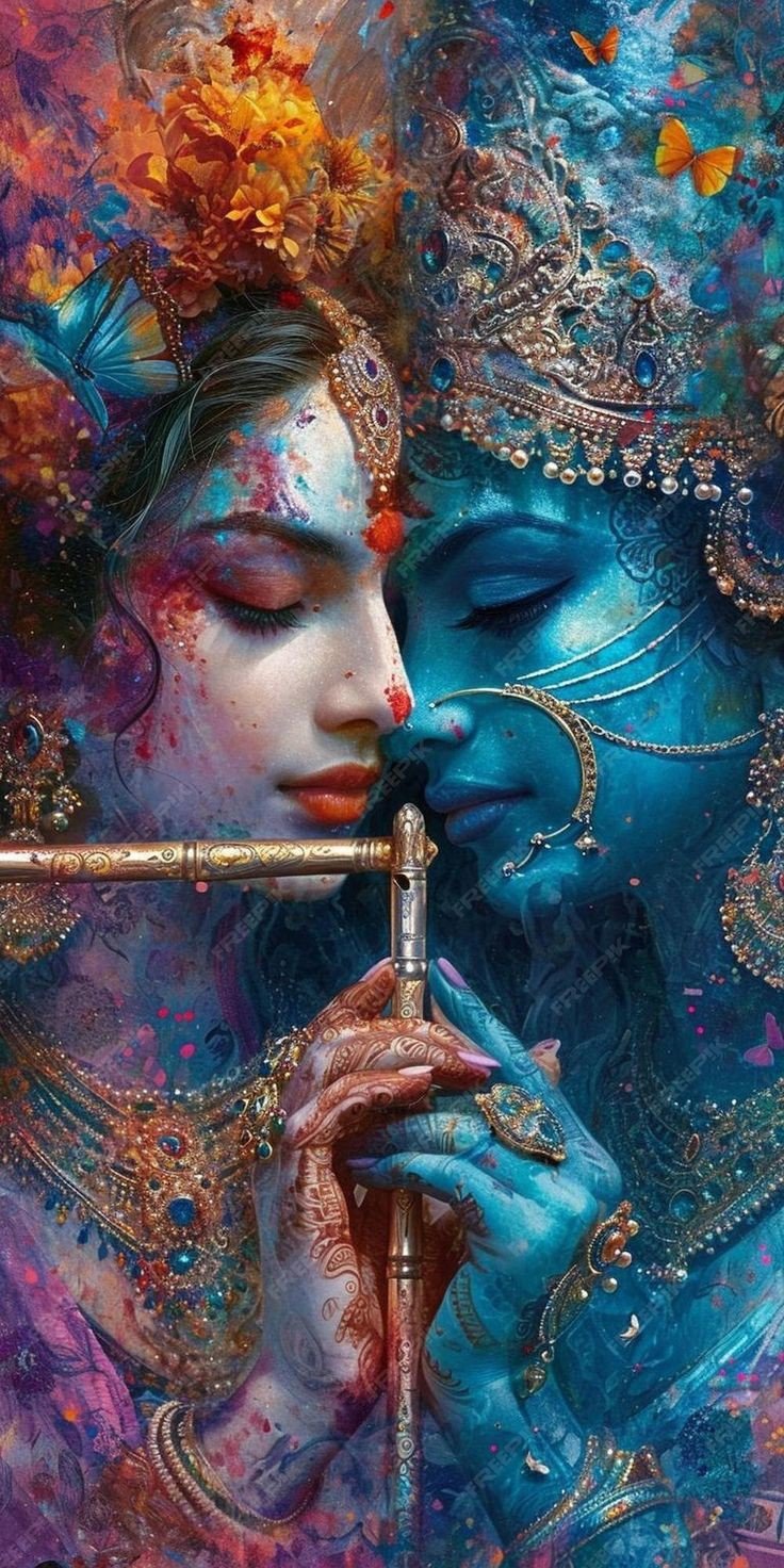 radha krishna wallpaper hd 4k computer