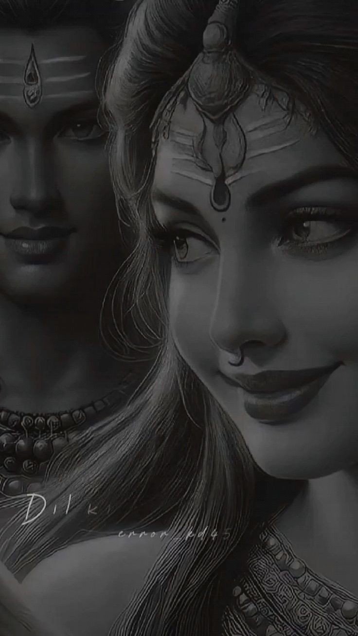 shiv parvati cute dp download
