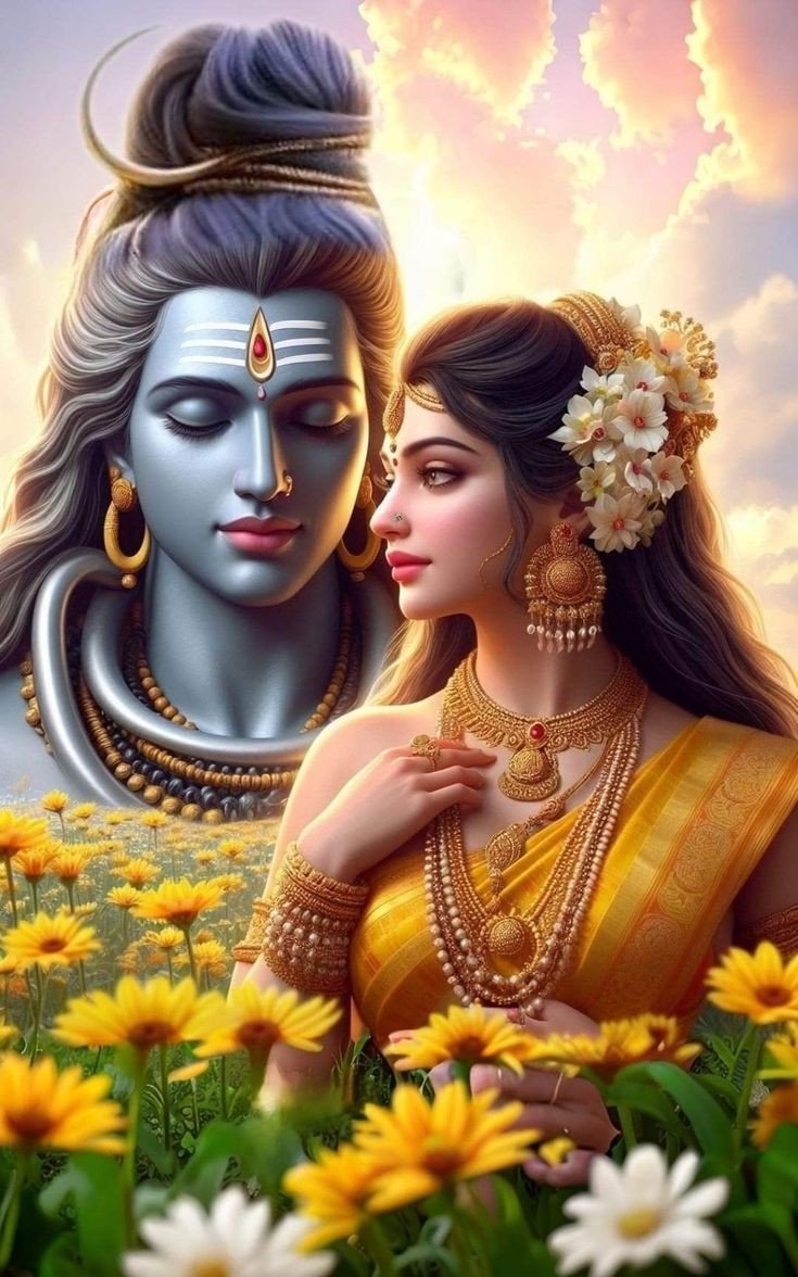 shiv parvati hd wallpapers