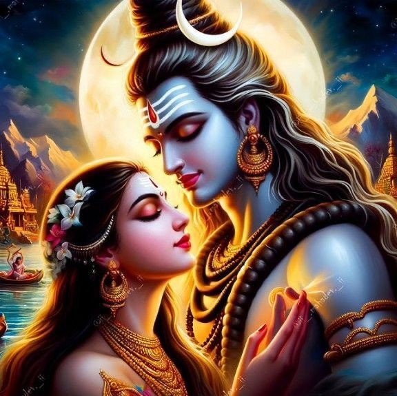 shiv parvati love dp