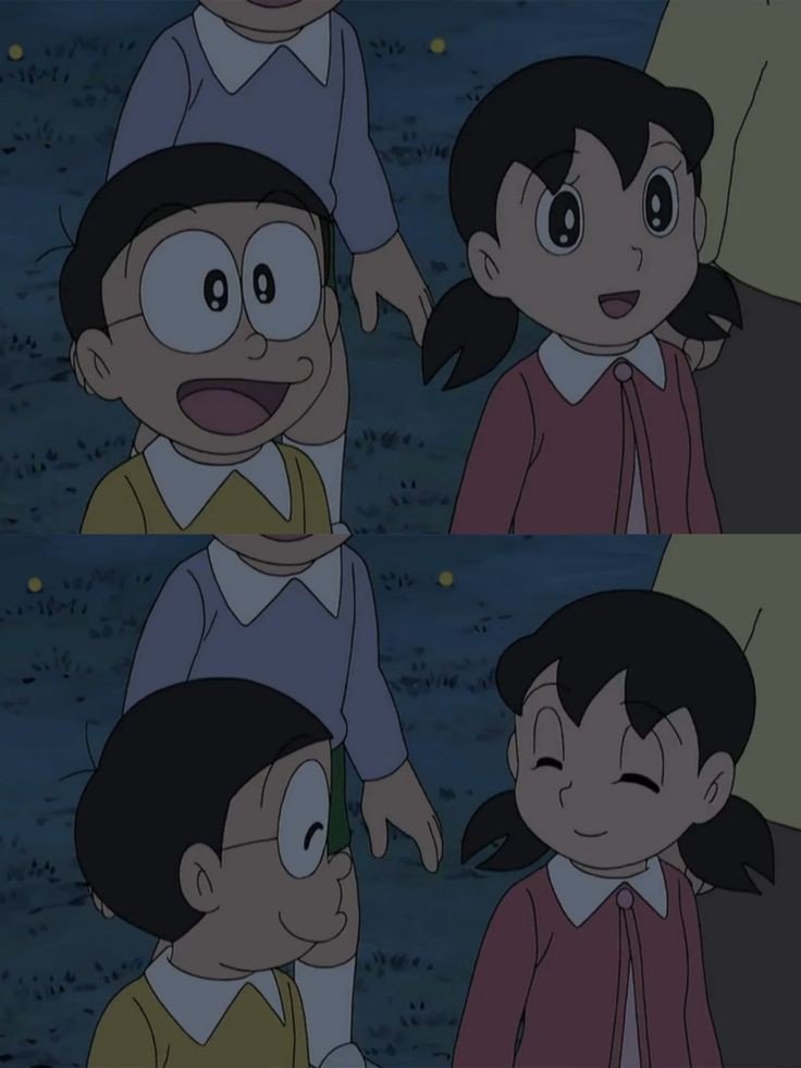 shizuka and nobita photo